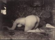 Face Down, Ass Up photographed by Eugène Atget (1925)
