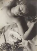 "Nude with Shell" photographed by Florence Henri (c. 1934)