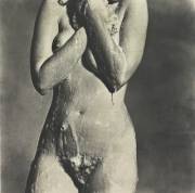 "Nude Soaping" photographed by Irving Penn (1978)