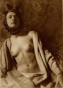 "Alamanni-Saxon Nude" photographed by Frank Eugene (1920)
