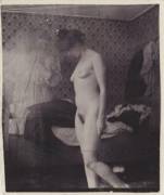 The Haunting of "Rosa Meissner at the Hotel Rohn" photographed by the Ever-Eerie Edvard Munch (1907)