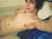 Wanna join me in the bath? :3