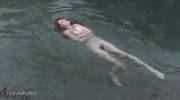 Misha Lowe swimming naked