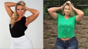 Olivia Jensen Thigh Comparisons (after weight gain)