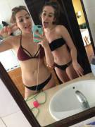 Teens Selfie And Tongue