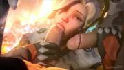 Mercy "Inspired by a true story of ‘No we don't need another fucking DPS’ or ‘How I learned to stop worrying and love the solo queue’ " by (TsarChasmSFM) [FxMxM]