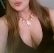 Kisses and cleavage [f]or my first post here