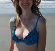 I love it when my wife wears this bikini to the beach!