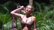 Helen Flanagan busting out of her jungle bra