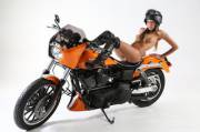 Katya Clover &amp; Harley-Davidson