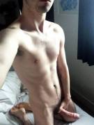 [M]y body in the morning light.