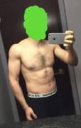 [m] 25, feel perpetually skinny, would hitting it harder at the gym improve my appearance?