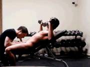 I get hypnotized at the gym and just fantasize about this. 