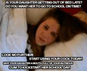 Is your daughter getting up late for school?
