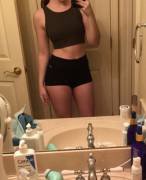 How would you like a thick but fit 21 year old to be your girlfriend/workout buddy? Regular and themed [GFE]s!