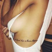 The sideboob tattoo trend is one of the greatest things that's ever happened to Instagram.