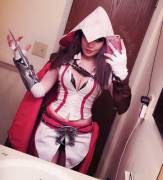 Felicia Vox as Ezio Auditore from Assassin's Creed 2