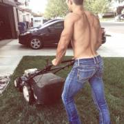 He Can Come Can Mow My Lawn, Anytime!