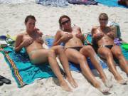 beach trio