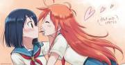 Pocky Game [Flip Flappers] (x-post /r/Flip_Flappers)