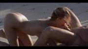 Sex on the beach with hot blonde