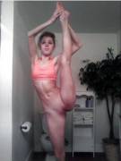 She's flexible