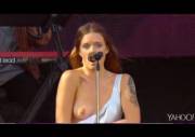 Not sure if it fits but at Rock In Rio USA Tove Lo flashed the crowd NSFW