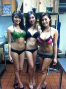 Asian Cafe Girls