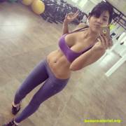 Selfie at the gym