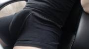 Relaxed bulge.
