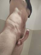 could use some co[m]pany in the bathroom stall