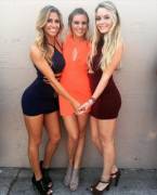 Three college babes