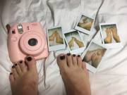 Instax mini foot pics I have laying around ✨