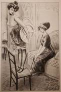 Fanning the Fanny illustration by Louis Malteste (c. 1923)
