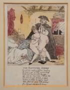 "The Sanctified Sinner" from "Pretty Little Games for Young Ladies &amp; Gentlemen" by Thomas Rowlandson (c. 1800)