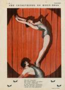 "Une Catastrophe au Music-Hall", Illustration from "La Vie Parisienne" by George Pavis (1925)