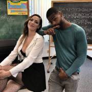 Sexy teacher (XPost from r/WomenWearingShirts)