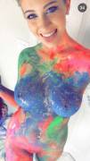 Jenna Jade and Body Paint - A Great Combo