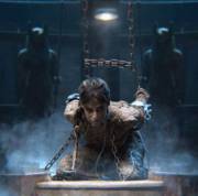 Sofia Boutella chained in the new Mummy movie