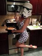 Trooper in the Kitchen