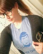 Spock (x-post /r/GirlsWithGlasses)