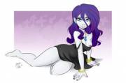 Rarity looking somewhat disheveled for a change (ponutjoe) [My Little Pony]