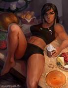 Pharah would be something to give thanks for (Momo-Deary)