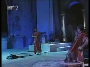 "Salome" topless Opera moment from performance in Split, 1996
