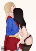 supergalpals you know just gals being pals; feat. Lena Luthor &amp; Supergirl (cupakorra)