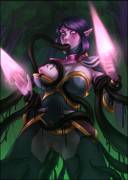 Templar Assassin in a sticky situation by Fizzz