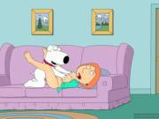 Brian giving it to Lois on the living-room couch (Sfan) [Family Guy]