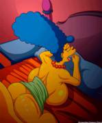 Marge getting pounded doggy-style (kogeikun) [The Simpsons]