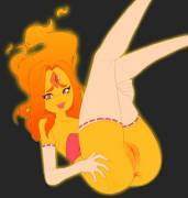Some juicy Flame Princess booty (MahmaPuu) [Adventure Time]