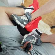 Sneakers and chastity
